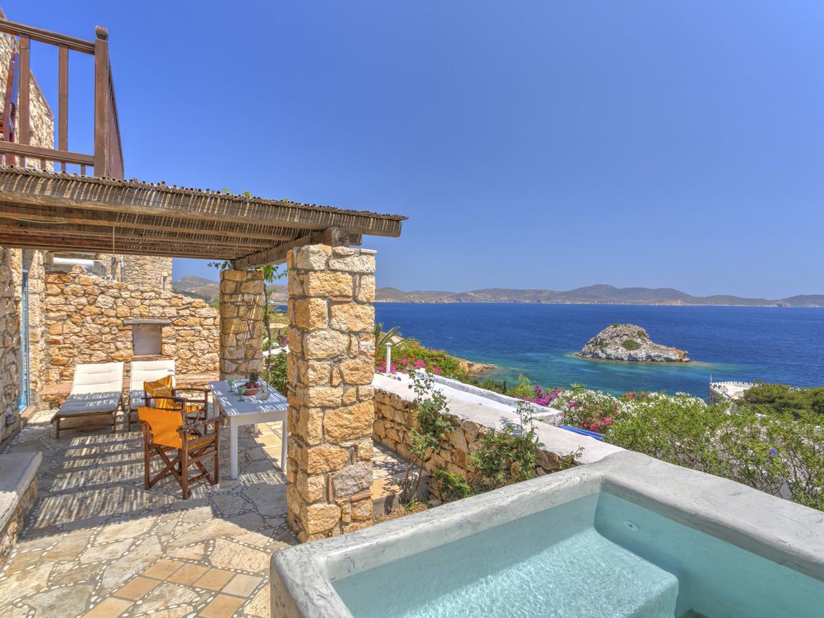 Eirini Luxury Hotel Villas Grikos Bay  Exterior foto